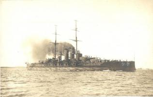 SMS Viribus Unitis a K. u. K. Haditengerészet csatahajója / SMS Viribus Unitis, Phot. Alois Beer