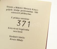 Palóczy László 1783-1861. (Születésének 200 éves évfordulójára). Miskolc, 1983, Miniatűr Könyvgyűjtő...