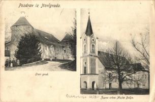 Novigrad, Cittanova; Stari grad, Zupna crkva Majke Bozje / old town, parish church of Mother Mary (EK)