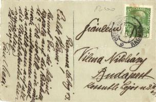 1913 Mali Losinj, Lussinpiccolo; Annunziata Cape Madonna templom / church, photo