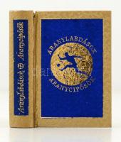 Hoffer József: Aranylabdások, aranycipősök. Bp., 1978, Sportpropaganda. Kiadói aranyozott műbőr kötés. Megjelent 3000 példányban. Számozatlan példány.