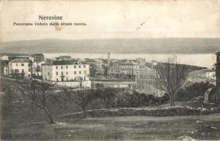 Nerezine, Neresine; Panorama veduto dalla strada nuova / panorama from the new road