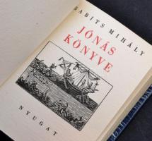 Babits Mihály: Jónás Könyve. Budapest, 1976, Szépirodalmi Könyvkiadó. Kiadói egészvászon kötés, kiad...