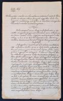 1893 Eperjes, Sikkasztás, csalás és okirathamisítás ügyében kiadott indítvány