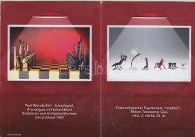 2009 Schach! Die Welt der Schachfiguren, színes prospektus