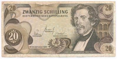 Ausztria 1967. 20Sch T:III Austria 1967. 20 Schilling C:F