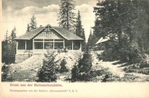 Szebenjuharos, Hohe Rinne, Paltinis; Turistaház / Herausgeben von der Section Hermannstadt des siebenb. Karpathenvereins / rest house (EK)