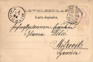 1899 Diakovár, Djakovo, Dakovo; Székesegyház / cathedral (EK)