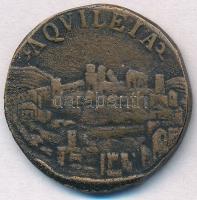 DN "Attila 441 Rex / Aqvileia" XVI.századi olasz érem utánzata (28,5mm) T:2-