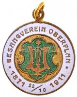 Vegyes: Csehország / történelmi tartomány 1911. "Gesangverein Oberplan (Horni Planá-i dalegylet...