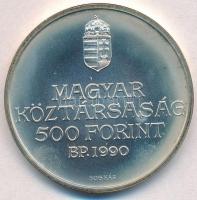 1990. 500Ft Ag "Kölcsey Ferenc" T:BU kis patina
Adamo EM116