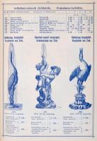 cca 1906 Ulrich B. J. Árjegyzéke. Budapest, 1906. március 1.Mindennemű csövek, légszesz-, víz- és gő...