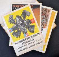 Politikai Plakátok 1945-1948. Szerk.: Szintay Jánosné, Fegyó János. Bp., 1970, Kossuth Könyvkiadó, 1...