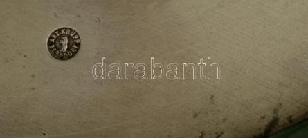 Berndorf tálkák, 2 db, jelzett, d: 14 és 16 cm