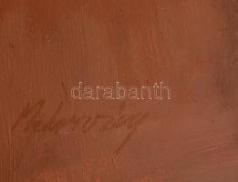 Medveczky jelzéssel: Női portré. Olaj, farost, 56×37 cm