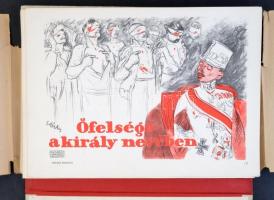 A magyar Tanácsköztársaság plakátjai. Összeáll.: Gábor Imréné. Bp., 1959, Kossuth. Félvászon mappába...