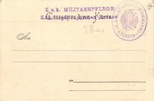 Abbazia, Militär-Curhaus der österreichische Gesellschaft vom weissen Kreuze / military sanatorium +...