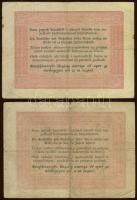 1848-49. "Kossuth bankók" 30 Kr (4X) benne "*" (3X) színvariánsokkal + 5Ft 2klf ...