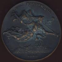 1986. "MÉE-Buda visszafoglalása" nagyalakú Br plakett T:1