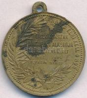 1894. "Kossuth Lajos / Dicső korszak lánglelkű alkotója" Br emlékmedál szalag és fül nélkü...