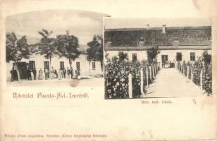 Pusztaszentimre, Soltszentimre; Római katolikus iskola, üzlet (EK)