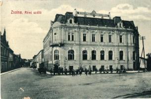 Zsolna, Zilina; Rémi szálló, W. L. Bp. / hotel (kis felületi sérülés / minor surface damage)