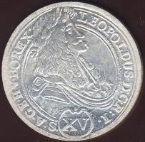 1696. 15kr I. Lipót Ff utánveret T:1