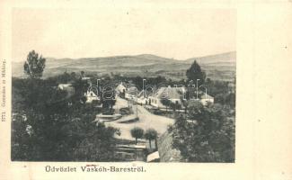 Vaskoh-Barest, Körösbarafalva, Vascau; látkép, Guttmán és Miklósy 5773. / panorama view (EK)