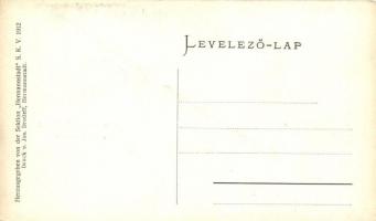 Szebenjuharos, Hohe Rinne, Paltinis; Turistaház, Konrád-csúcsi kilátó, Druck v. Jos. Drotleff / tour...