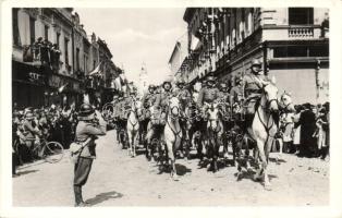 1940 Szatmárnémeti, Satu Mare; bevonulás / entry of the Hungarian troops