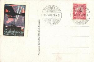 Magyar Általános Gépgyár Rt. (Budapest-Mátyásföld) csoportja  Hadirepülőgép Kiállításon / Hungarian ...