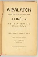 Kardos Ignác, Simalya V. Ferenc: A Balaton összes fürdő és üdülőhelyeinek leírása. A Balatoni Szövet...