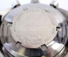 Automata Chronographe Heuer férfi karóra, acéltokos, zafír üveges, több funkciós, pótolt fém szíjjal...