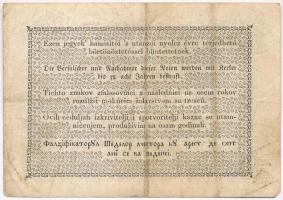 1848. 1Ft "Kossuth bankó" T:III,III-
Adamo G104