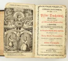 Třanovský, Jiří: Cithara sanctorum. Pjsně Duchownj staré y nowé při Wýročnjch Slawnostech ... Pest, ...