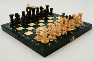 Fa sakk készlet, jó állapotban