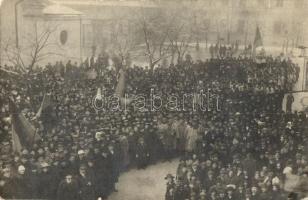 1919 Szeged, francia megszállás, photo (fa)