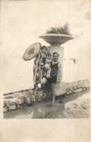1920 Siófok, fürdőzők, photo