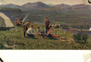 2 db MODERN orosz sakk képeslap, vegyes minőségben / 2 modern russian chess postcards, mixed quality