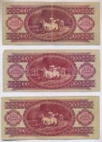 1949. 100Ft (3x) T:III,III-
Adamo F28