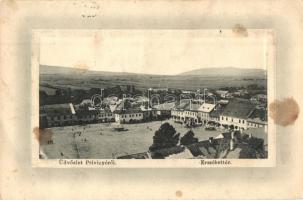 Privigye, Prievidza; Erzsébet tér, látkép / square, general view W.L. Bp. 558 (EB)