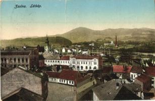 Zsolna, Zilina; látkép, gyár / general view, factory (fa)