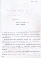 Két darab újságcikk gépelt másolata: Rab Ferenc: "Harmincéves a Forint", Dunántúli Napló 1...