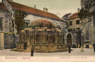 Dubrovnik, Ragusa; Onofrio Brunnen / szökőkút / fountaine