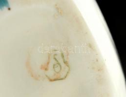 Drasche kulacs, Tihany modern képével, matricás, jelzett, hibátlan, m:11 cm