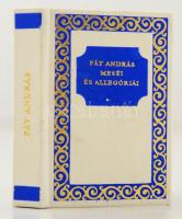 Fáy András meséi és allegóriái az 1853. évi kiadásból. Vál. Tótisz András. Számozott! Minikönyv, aranyozott műbőr kötésben, jó állapotban.