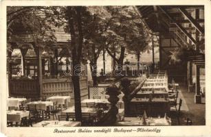 Budapesti vendéglők, Balázs vendéglő és Tinódi söröző - 2 db RÉGI képeslap, vegyes minőség / 2 pre-1...