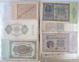 Vegyes 135db-os európai papírpénz gyűjtemény ~1904-1994. közötti időszakból, tartalmas lengyel, néme...