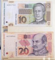 Vegyes 135db-os európai papírpénz gyűjtemény ~1904-1994. közötti időszakból, tartalmas lengyel, néme...