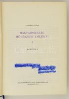 Magyarország művészeti emlékei 1,3. kötet: 
Genthon István: Magyarország művészeti emlékei 1. Dunán...